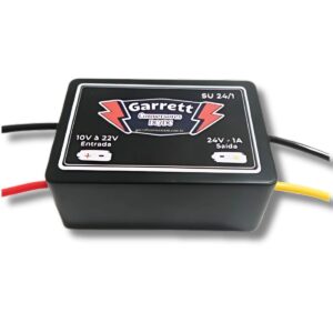 Conversor/Regulador de Tensão - Entrada 10V à 22V - Saída 24V-1A - SU24/1
