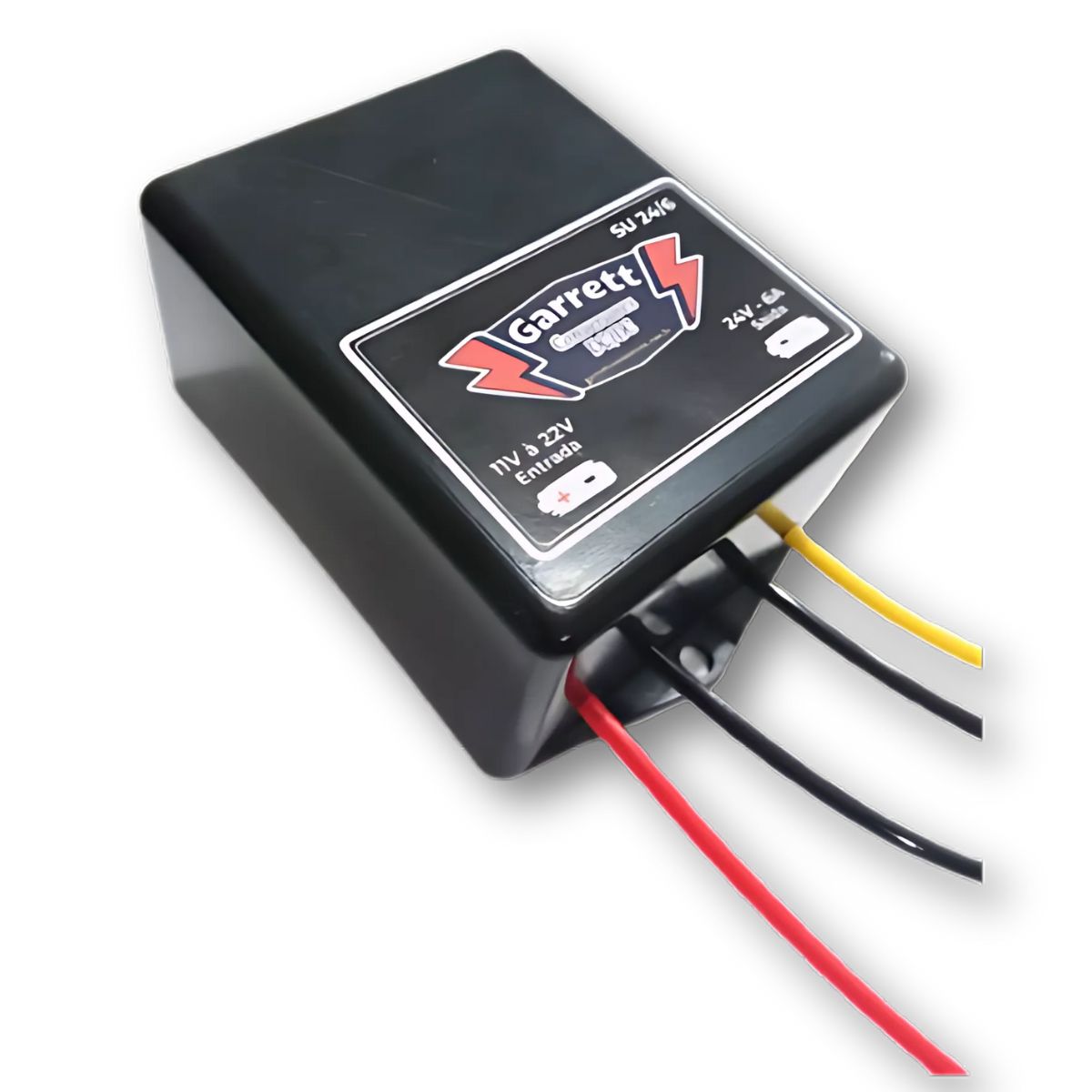 Conversor/Regulador de Tensão - Entrada 11V à 22V - Saída 24V-6A - SU24/6