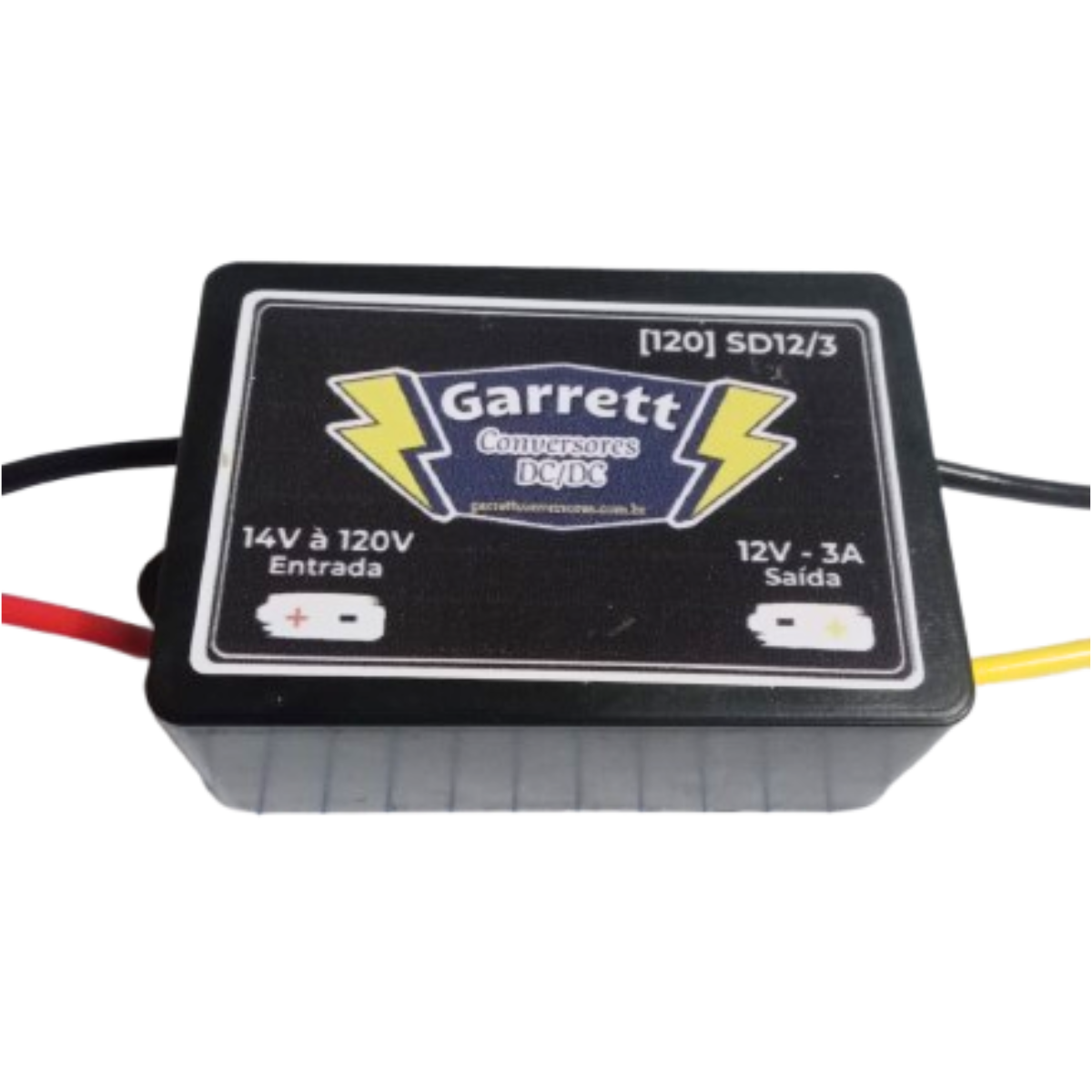 [120]SD 12.3 - 14V à 120V - 12V-3A Conversor de Tensão regulador Garrett