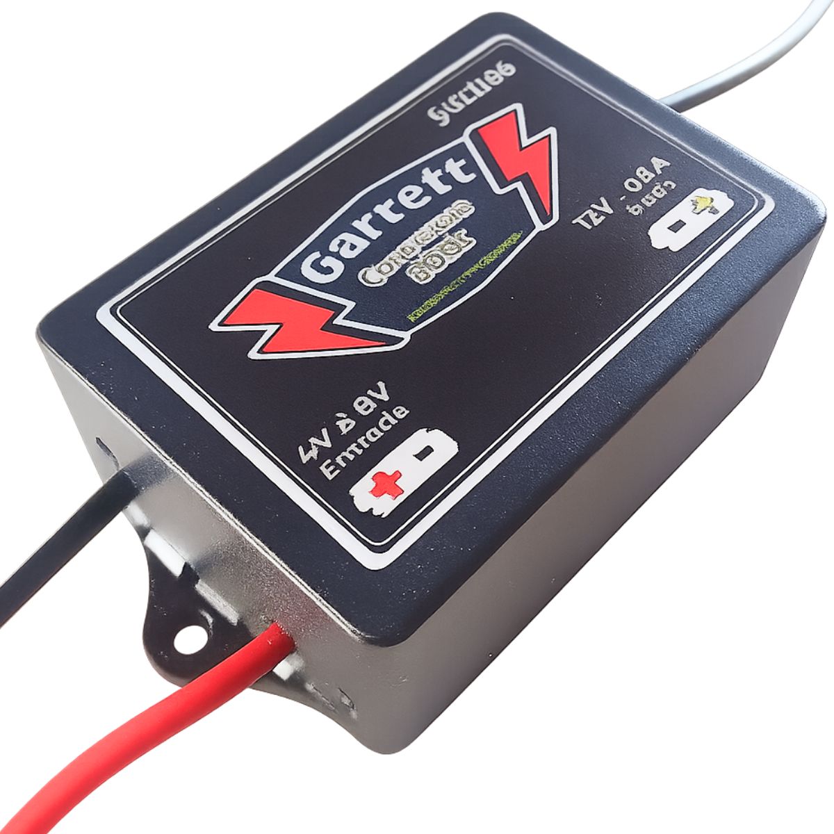 Conversor/Regulador de Tensão – Entrada 4V à 8V – Saída 12V-0,8A – SU12/08